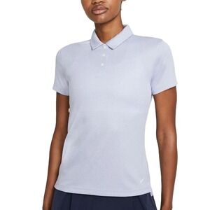 Nike Golf Dri-FIT Short Sleeve‎ Polo Shirt Light Blue - Size L